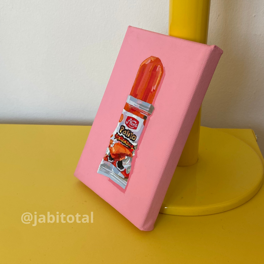 Helado de agua de Naranja