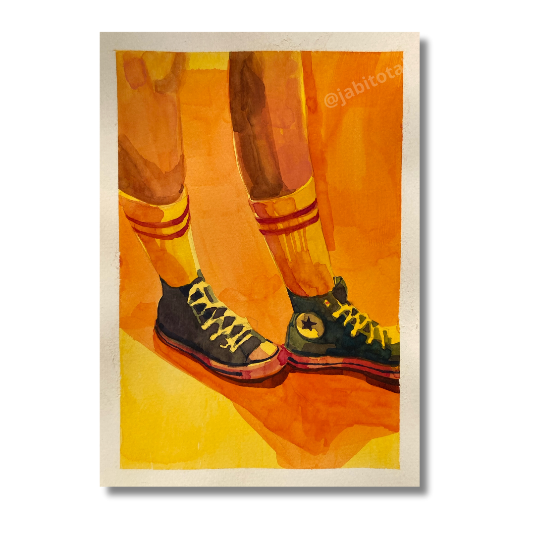 Patas en Converse