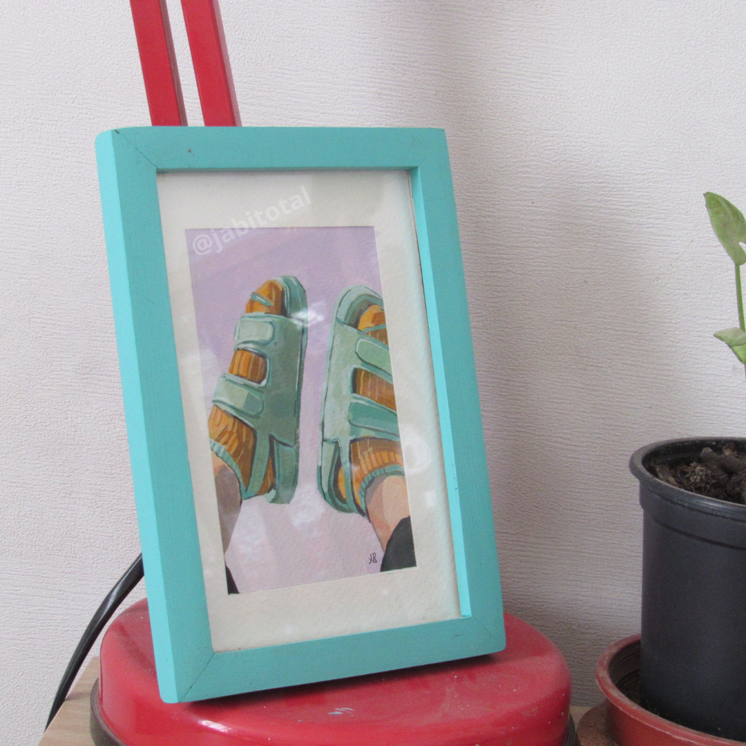 Obra: Acrílico sobre papel