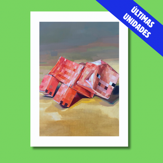 Print cerdito 13x18