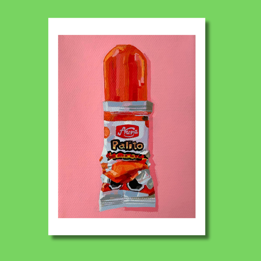 Print Helado de naranja 13x18 cm
