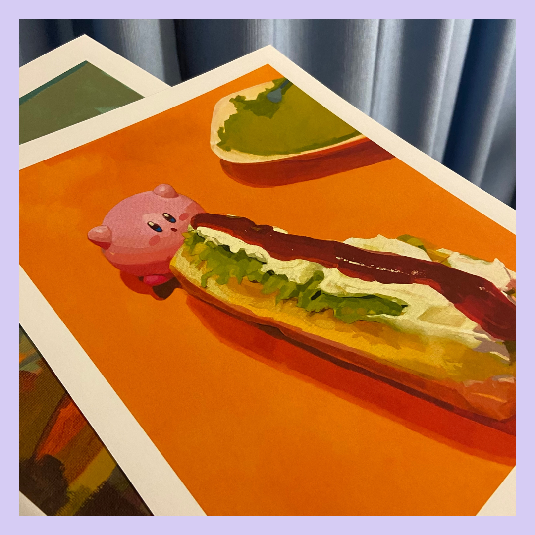 Print Kirby come completo 20x25 cm