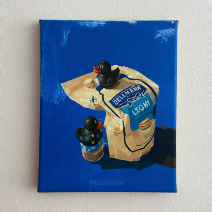 Patitos de hule se roban la Mayo light