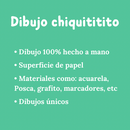 Dibujo chiquititito rápido hecho a mano :D