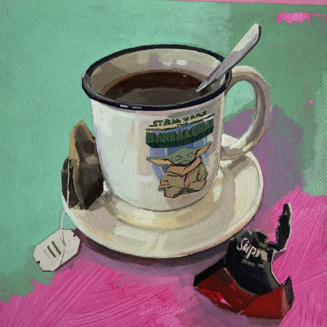 Tecito en mi taza de grogu