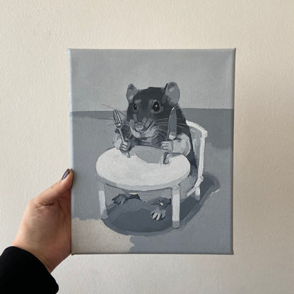 La ratita tiene hambre
