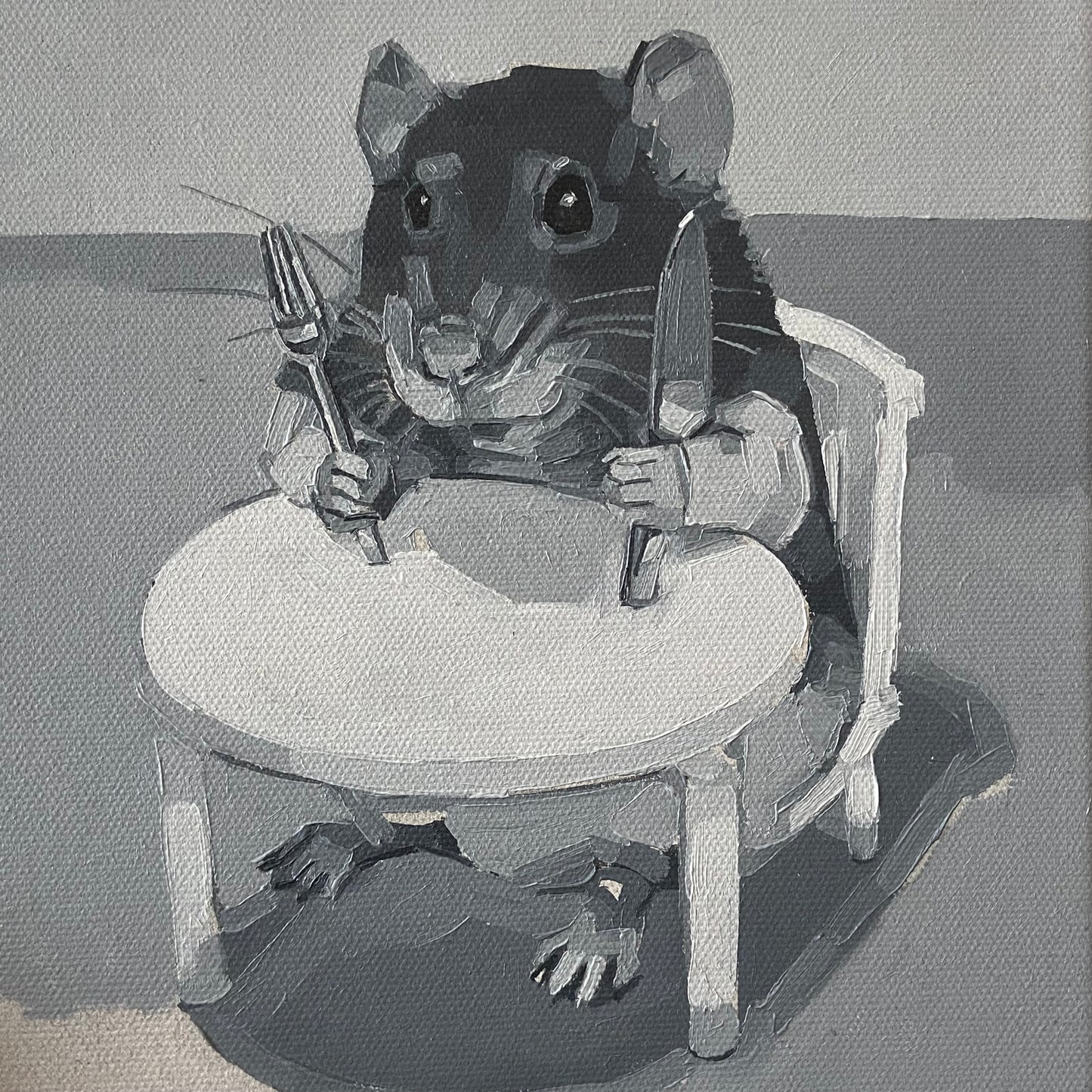 La ratita tiene hambre