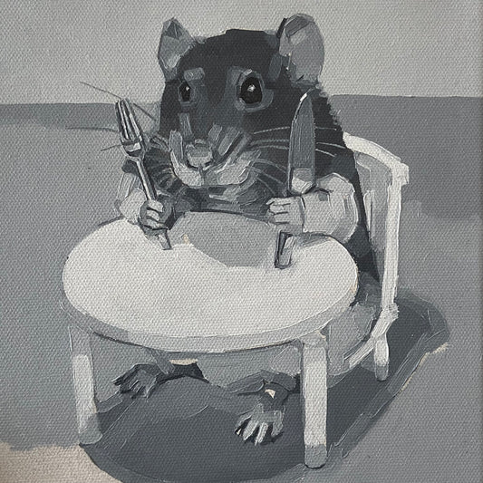 La ratita tiene hambre