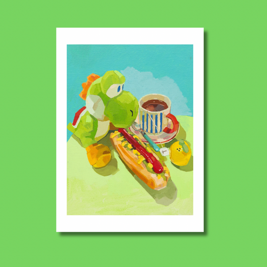 Print Yoshi toma once 13x18 cm
