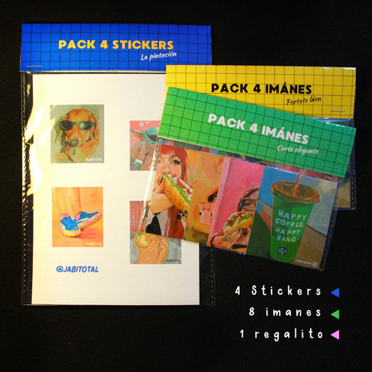 PACK stickers + Imanes