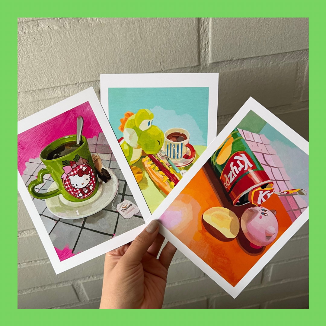 Print Kirby se comió las kryspo 13x18 cm