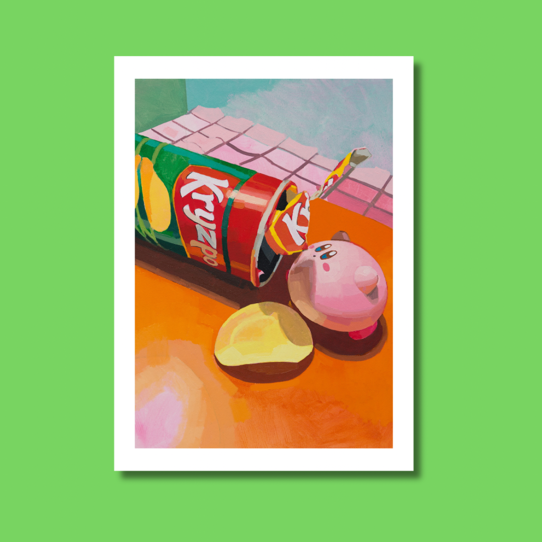 Print Kirby se comió las kryspo 13x18 cm