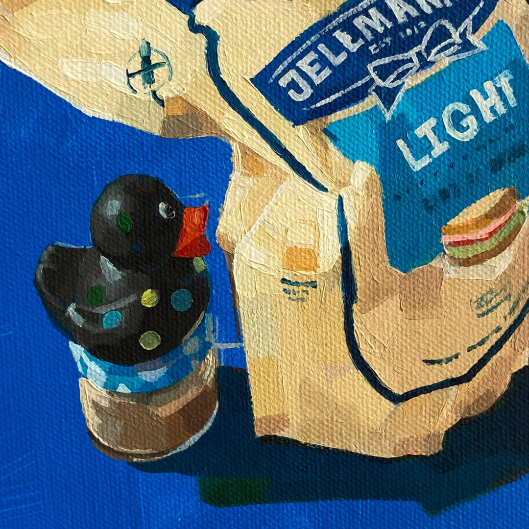 Patitos de hule se roban la Mayo light