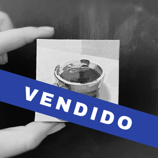 Mini taza de chocolatito caliente
