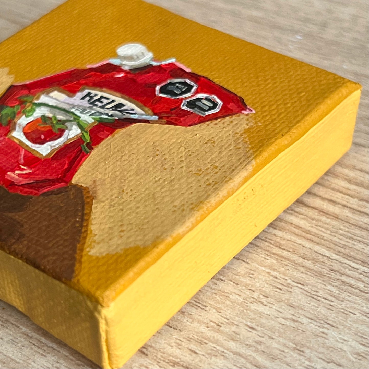 Mini ketchup acabado