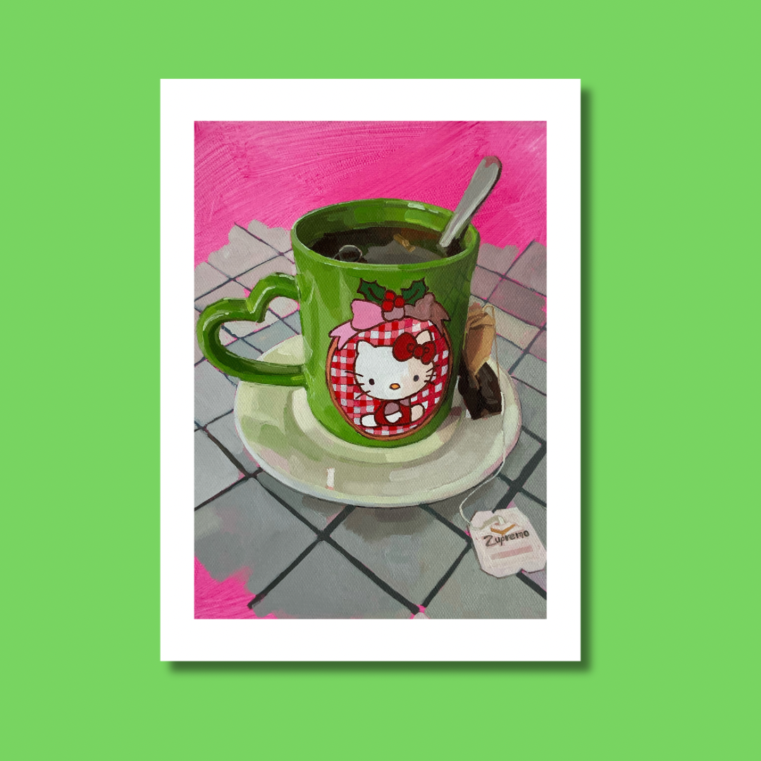 Print Tecito de la kitty 13x18 cm