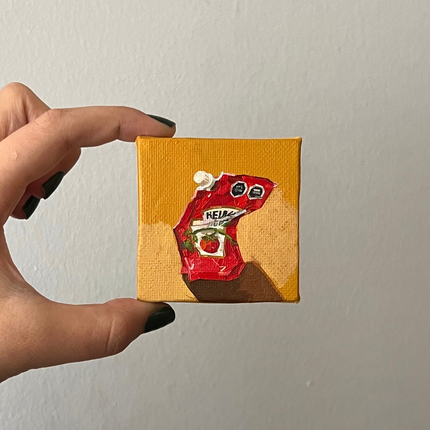 Mini ketchup acabado
