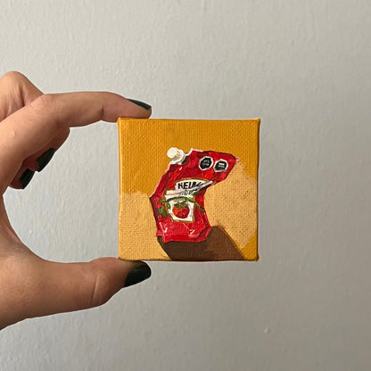 Mini ketchup acabado