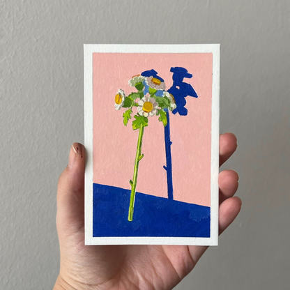 Mini florcita de bloques