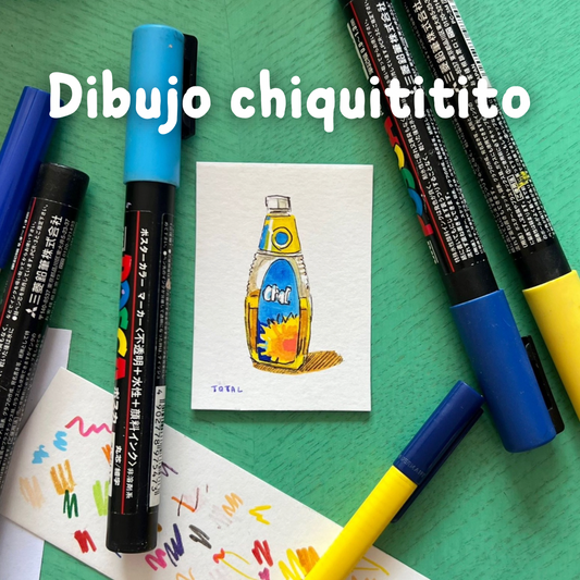 Dibujo chiquititito rápido hecho a mano :D
