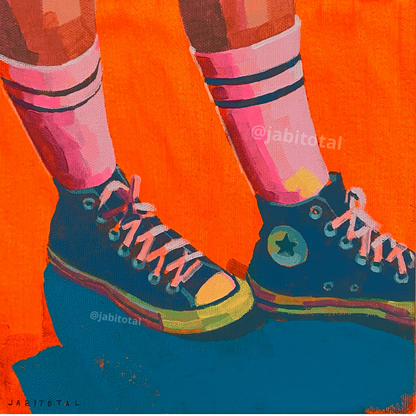 Patitas fluor