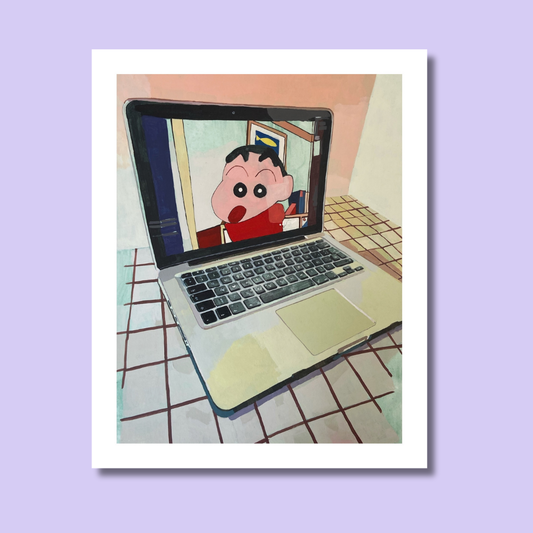 Print Viendo Shin Chan 20x25 cm