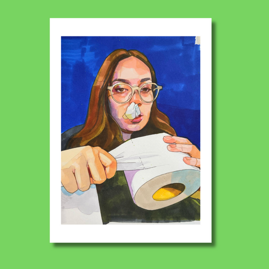 Print Estoy resfriada 13x18 cm
