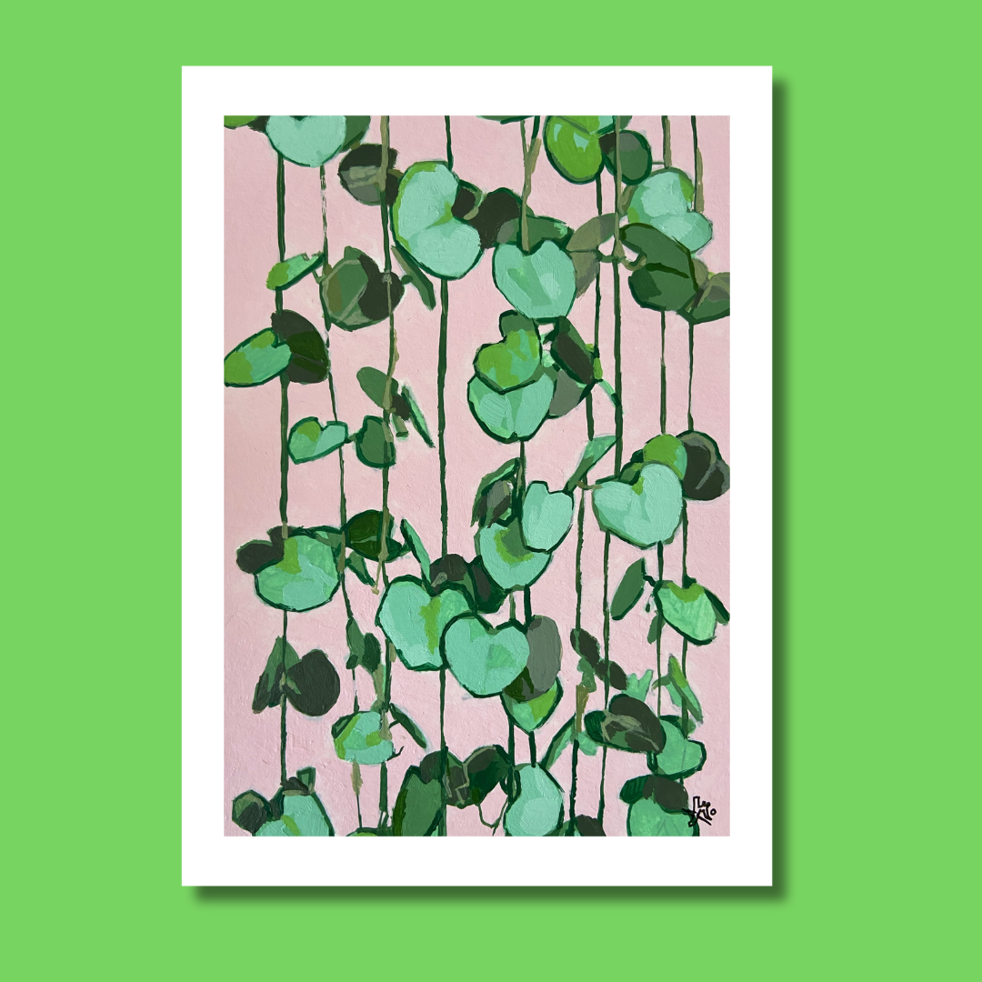 Print Ceropegia 13x18 cm
