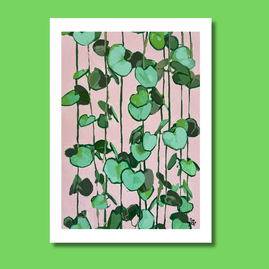 Print Ceropegia 13x18 cm
