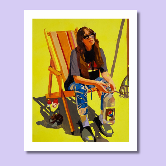Print Autorretrato verano 2023 20x25 cm