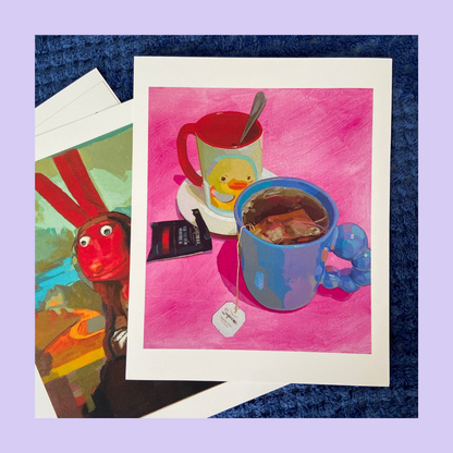 Hora del tecito Print 20x25 cm
