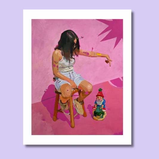 Print autorretrato verano 2024 20x25 cm